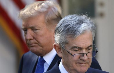 President Trump and Fed Chairman Powell